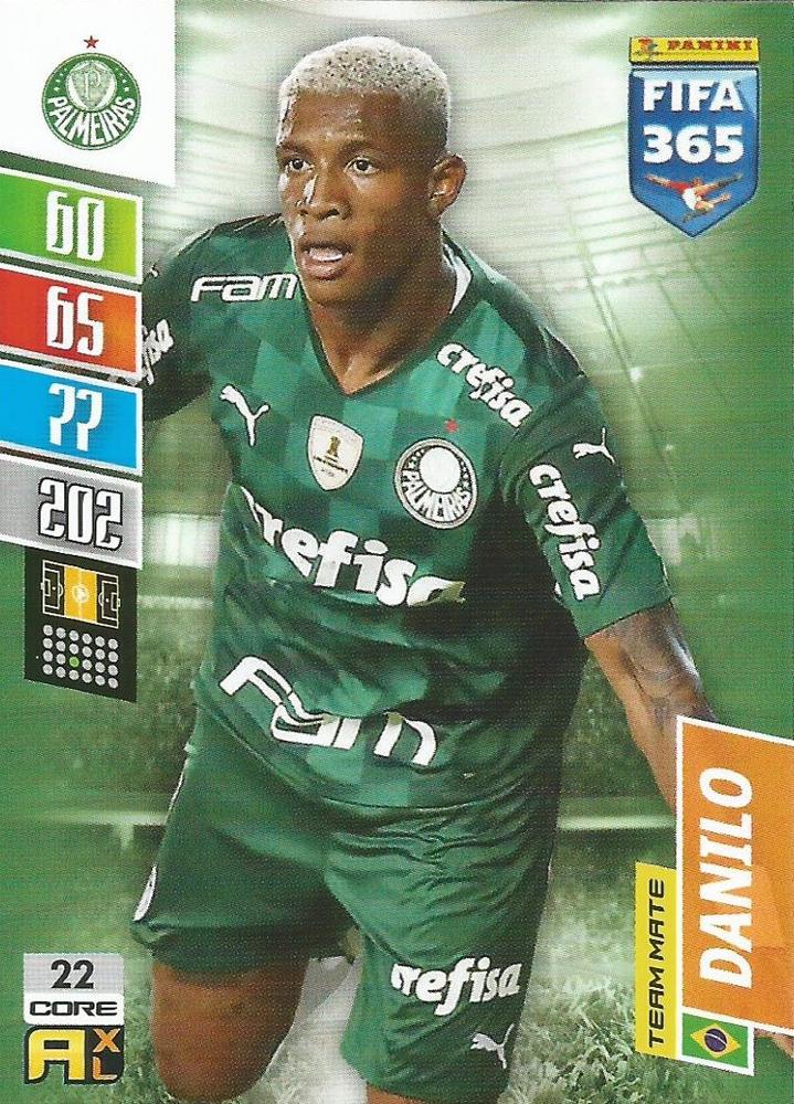 Danilo 2022 Panini Adrenalyn XL FIFA 365