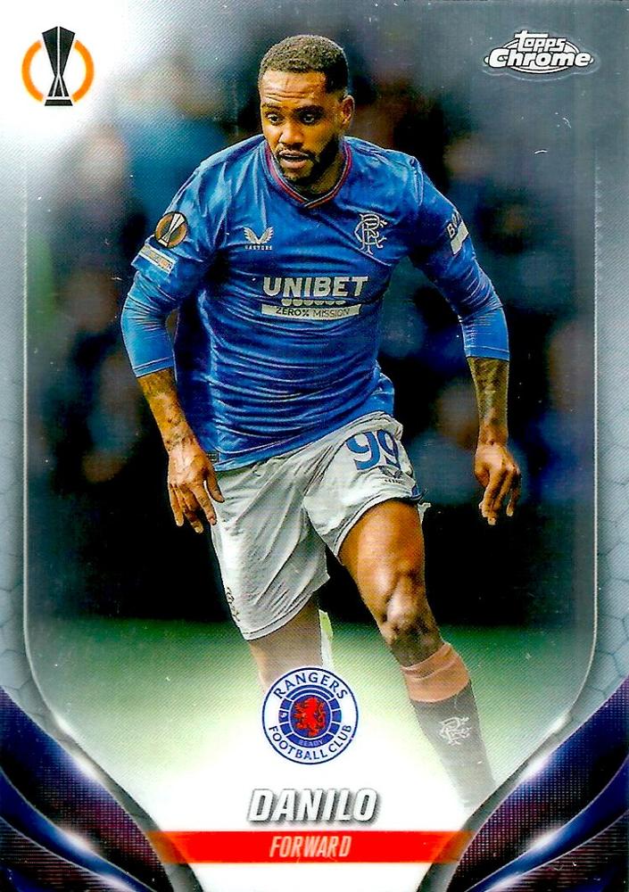 Danilo 2023 Topps Chrome UEFA Club Competitions