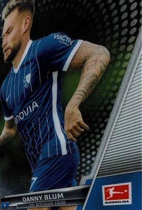 Danny Blum 2021 Topps Chrome Bundesliga 23