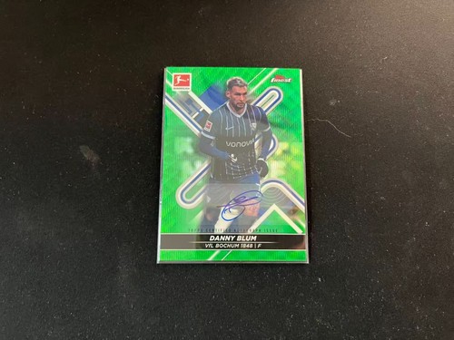 Danny Blum 2021 Topps Finest Green Wave /30