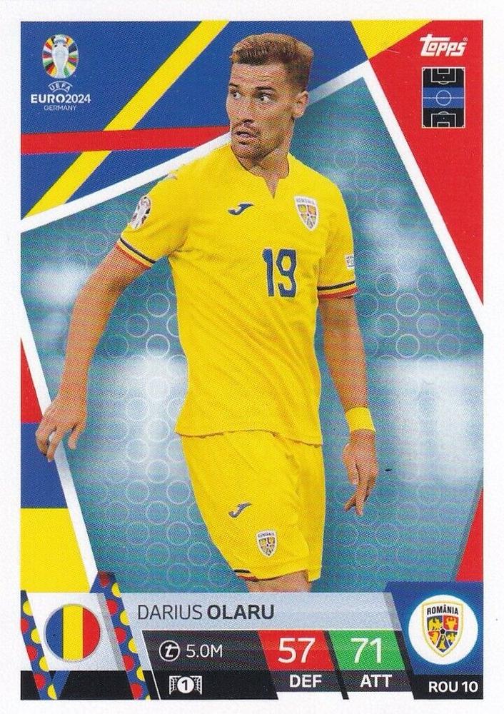 Darius Olaru 2024 Topps Match Attax UEFA EURO