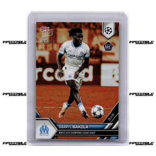 Darryl Bakola 2025 Topps Now UCL Orange /25