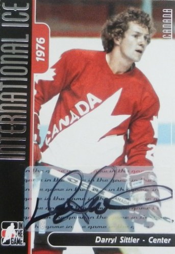 Darryl Sittler 2006 ITG Game International Ice