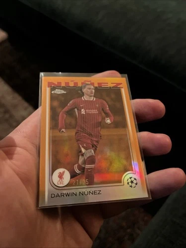 Darwin Núñez 2024 Topps Chrome /25