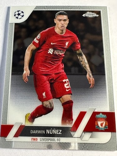 Darwin Núñez 2022 Topps Chrome UEFA Champions League