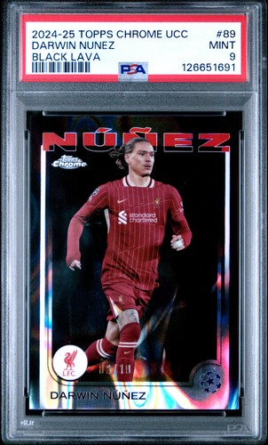 Darwin Núñez 2024 Topps Cromo UEFA Club Competiciones /10