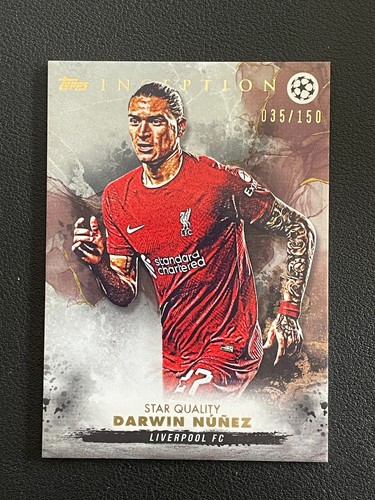 Darwin Núñez 2023 Topps Inception /150