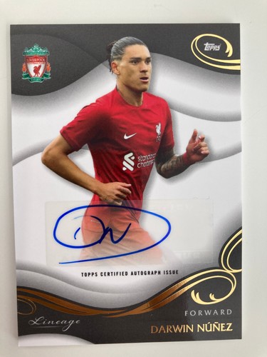 Darwin Núñez 2023 Topps Liverpool Lineage
