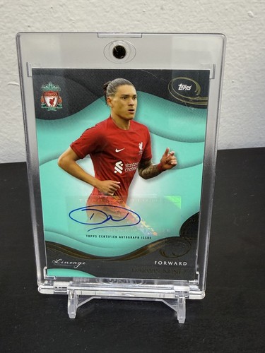 Darwin Núñez 2023 Topps Liverpool Lineage Teal /99