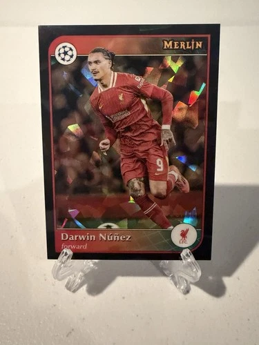 Darwin Núñez 2024 Topps Merlin Chrome /10