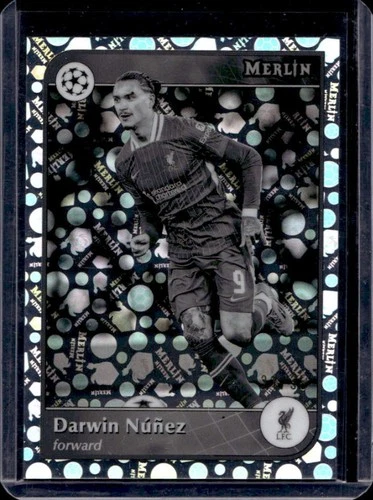 Darwin Núñez 2024 Topps Merlin Chrome Vintage Refractor #118