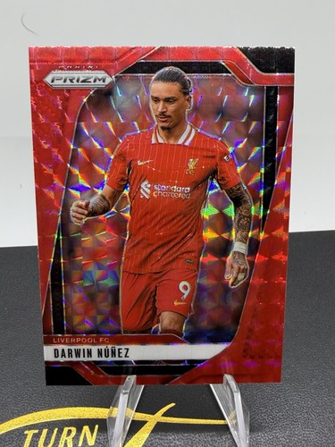 Darwin Núñez 2024 Panini Prizm Red Mosaic