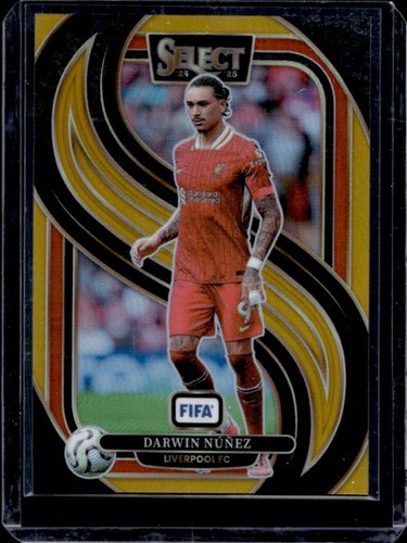 Darwin Núñez 2024 Panini Select Oro /10
