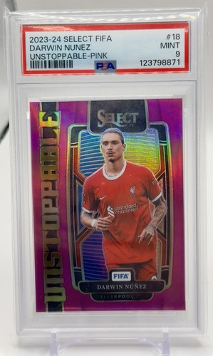 Darwin Núñez 2023 Panini Select Rosa /25
