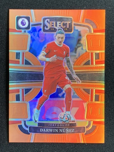 Darwin Núñez 2023 Panini Select Terraza Naranja Prizm /75