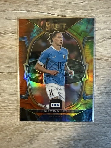 Darwin Núñez 2022 Panini Select Tie-Dye Prizm /49