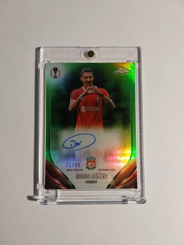 Darwin Núñez 2023 Topps UCC Cromo Refractor /99