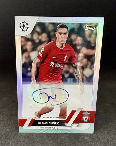 Darwin Núñez 2022 Topps UEFA Champions League Flagship