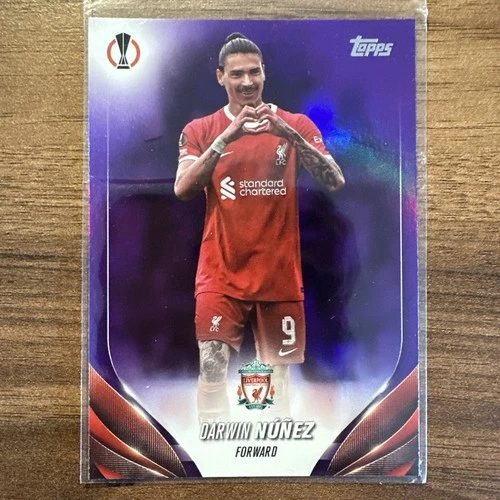 Darwin Núñez 2023 Topps UEFA Club Competition Purple /299