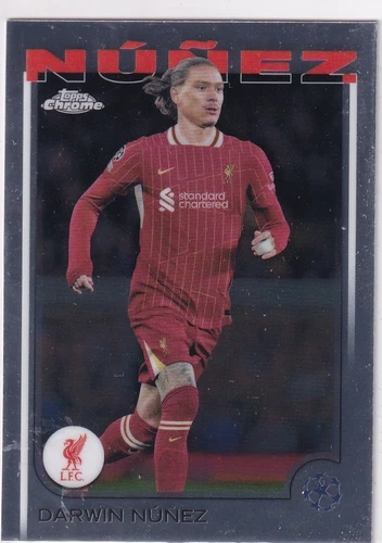 Darwin Nunez 2025 Topps Champions League Chrome