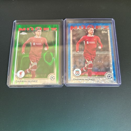 Darwin Nunez 2024 Topps Chrome /75 and /99