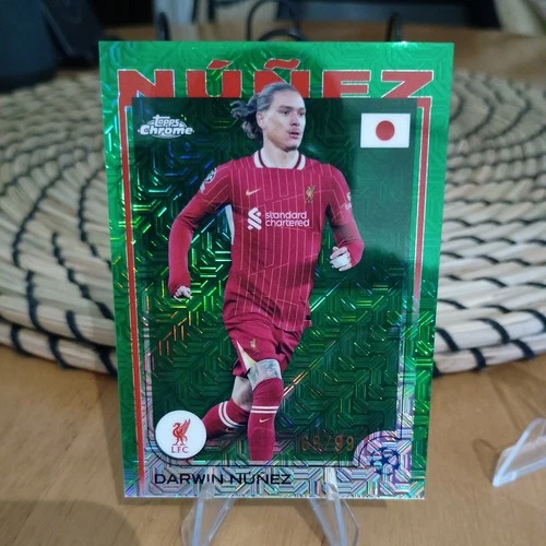 Darwin Nunez 2024 Topps Chrome Japan Edition /99