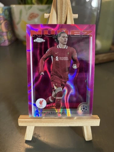Darwin Nunez 2024 Topps Chrome Pink /250