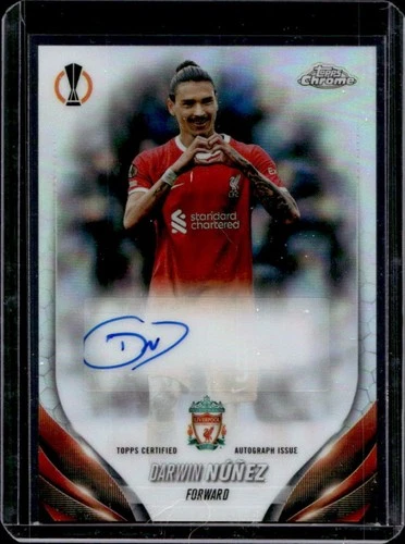 Darwin Nunez 2024 Topps Chrome UEFA
