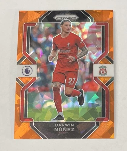 Darwin Nunez 2022 Panini Chronicles Orange Ice /23