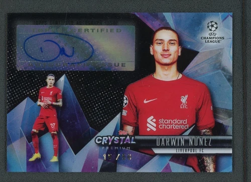 Darwin Nunez 2023 Topps Crystal Premium 15/50