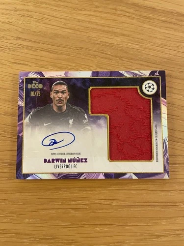 Darwin Nunez 2024 Topps Deco /25