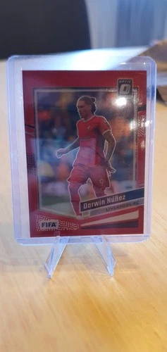 Darwin Nunez 2023 Panini Donruss FIFA Optic Red Prizm /299