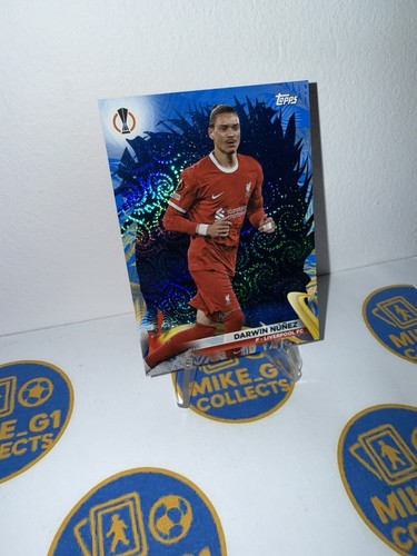 Darwin Nunez 2023 Topps Europa League Blue /99