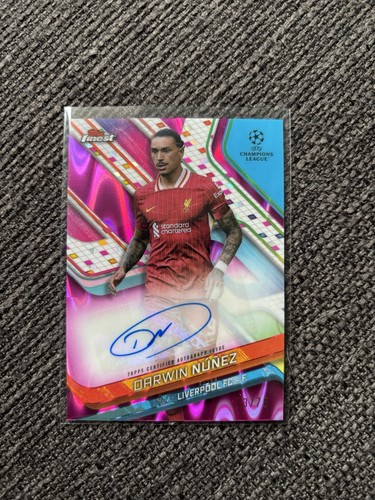 Darwin Nunez 2024 Topps Finest /75