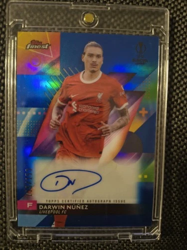 Darwin Nunez 2024 Topps Finest Blue /150