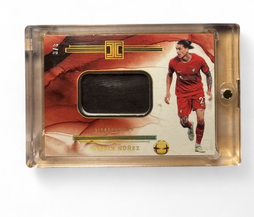 Darwin Nunez 2022 Panini Impeccabile EPL Gold Bar /3