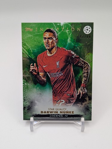 Darwin Nunez 2022 Panini Inception Green /99