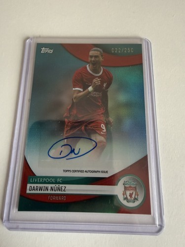 Darwin Nunez 2023 Topps Liverpool FC Team Set /250