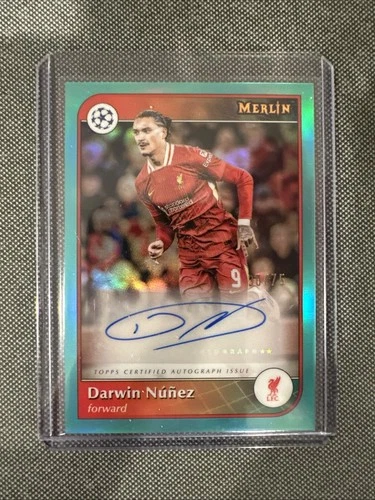 Darwin Nunez 2024 Topps Merlin Chrome