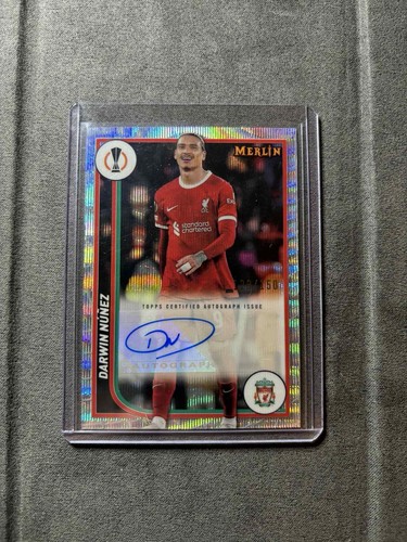 Darwin Nunez 2023 Topps Merlin Chrome /150