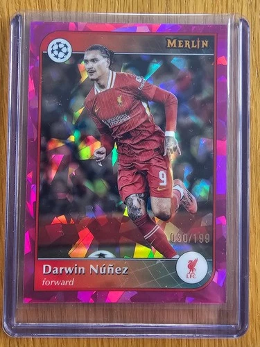 Darwin Nunez 2024 Topps Merlin Chrome /199