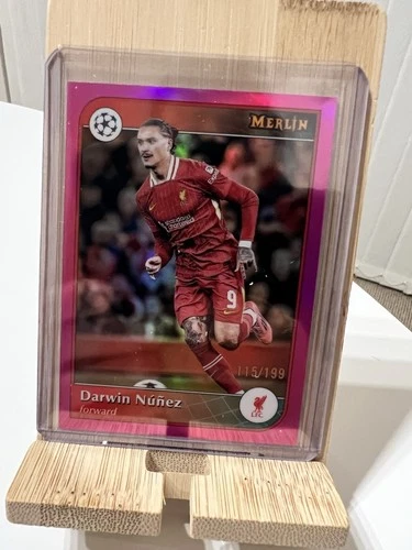 Darwin Nunez 2025 Panini Merlin Chrome /199