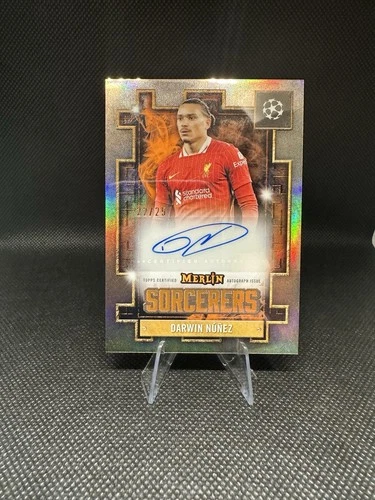 Darwin Nunez 2024 Topps Merlin Chrome /25