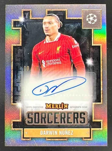 Darwin Nunez 2024 Topps Merlin Chrome