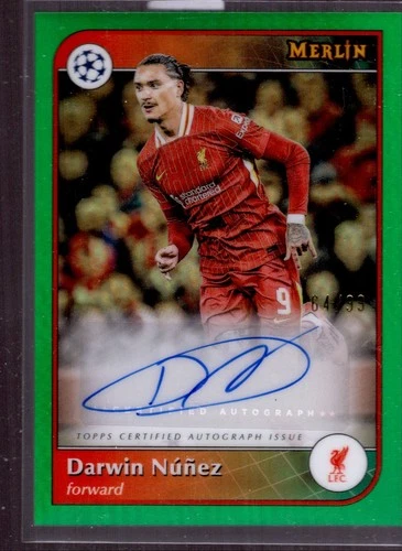 Darwin Nunez 2024 Topps Merlin Chrome /99