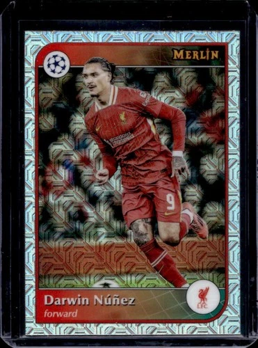 Darwin Nunez 2024 Topps Merlin Chrome Refractor #118
