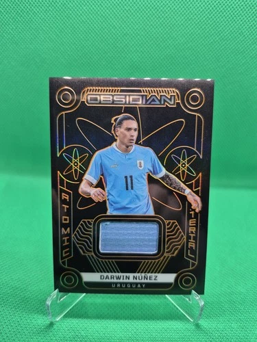 Darwin Nunez 2022 Panini Obsidian FIFA Etch Orange /75
