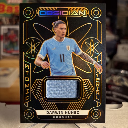 Darwin Nunez 2023 Panini Obsidian FIFA Orange /75
