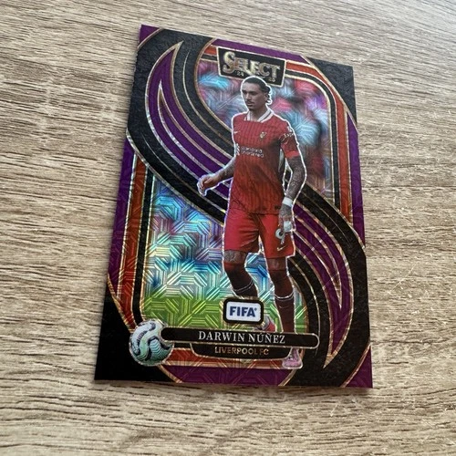 Darwin Nunez 2024 Panini Premier League Select Purple Mojo Prizm