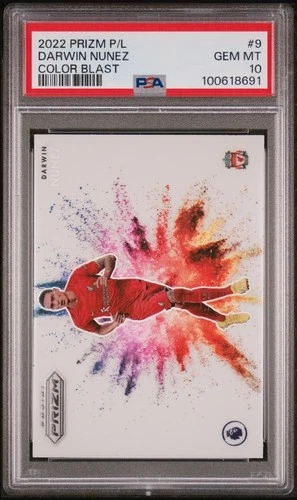 Darwin Nunez 2022 Panini Prizm Color Blast